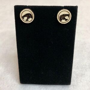 Thundercats Logo Wood Stud Earrings